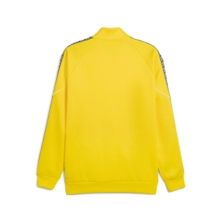 teamKING Auflaufjacke Faster Yellow-PUMA Black-PUMA Black