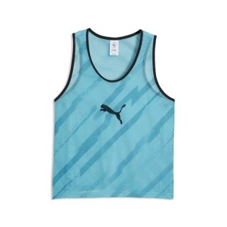 Markierungshemd Pro Bright Aqua-PUMA Black-Tropical Blue