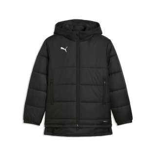 teamADDITIONS Bench Jacket Jr PUMA Black-PUMA White