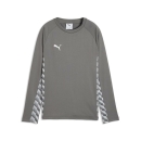 teamLIGA26 Trainingssweat Junior Flat Medium Gray-PUMA...