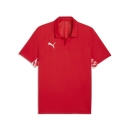 teamLIGA26 Sideline Polo PUMA Red-PUMA White-PUMA Red