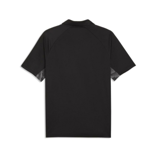 teamLIGA26 Sideline Polo PUMA Black-PUMA White-Flat Dark Gray