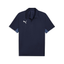 teamLIGA26 Sideline Polo PUMA Navy-PUMA White-Blue Horizon