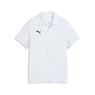 teamLIGA26 Sideline Polo Junior PUMA White-PUMA Black-Flat Light Gray
