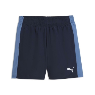 teamLIGA26 Sideline Shorts PUMA Navy-PUMA White-Blue Horizon