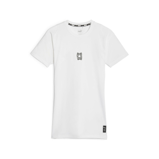 Hoops Team SS Top Baselayer PUMA White