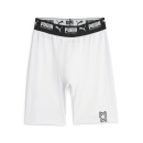 Hoops Team Short Baselayer PUMA White