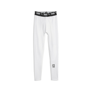 Hoops Team Full Tight Baselayer PUMA White