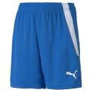 teamLIGA Shorts Junior Electric Blue Lemonade-Puma White