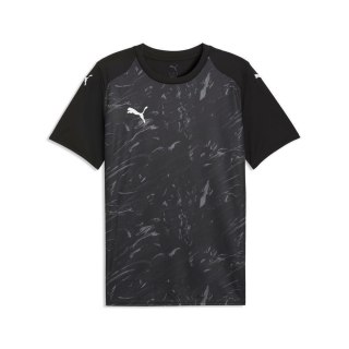teamFINAL Graphic Jersey PUMA Black-PUMA White-Flat Dark Gray