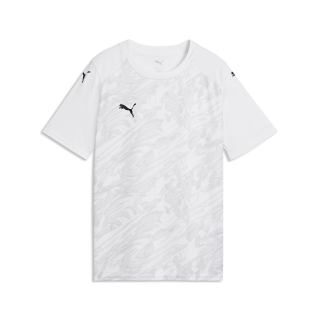 teamFINAL Graphic Trikot Junior PUMA White-PUMA Black-Feather Gray