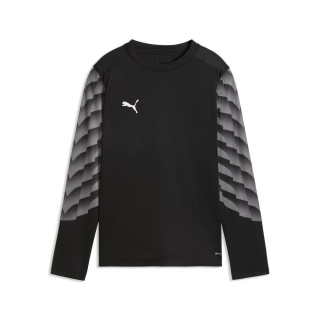 teamLIGA26 GK Trikot LS Junior PUMA Black-PUMA White-Flat Medium Gray