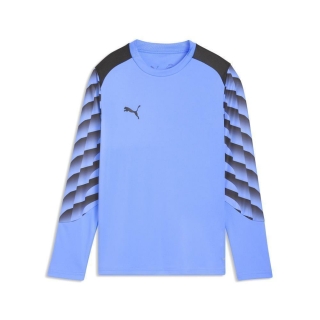 teamLIGA26 GK Trikot LS Junior Blue Glimmer-PUMA Black-PUMA Black