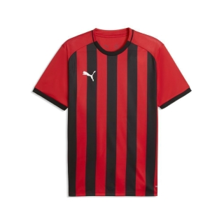 teamLIGA26 Striped Jersey PUMA Red-PUMA White-PUMA Black