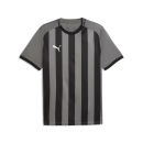 teamLIGA26 Striped Jersey Flat Medium Gray-PUMA White-PUMA Black