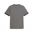 teamLIGA26 Striped Jersey Flat Medium Gray-PUMA White-PUMA Black