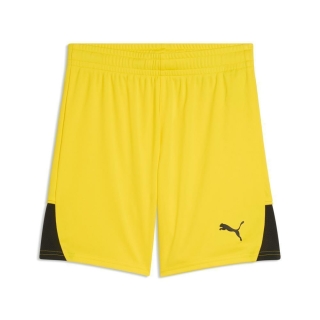 teamLIGA26 Shorts Jr Faster Yellow-PUMA Black-PUMA Black
