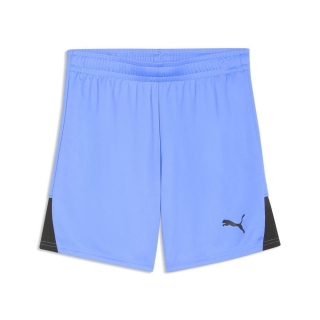 teamLIGA26 Shorts Junior Blue Glimmer-PUMA Black-PUMA Black