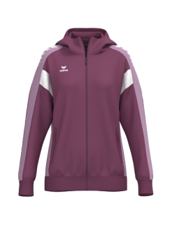 CELEBRATE 125 Trainingsjacke with hood burgundy/lavender