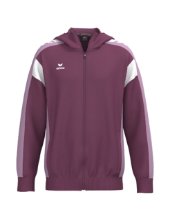 CELEBRATE 125 Training Jacket with hood burgundy/lavender