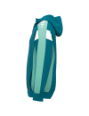 CELEBRATE 125 Training Jacket with hood tahitian blue/mint