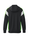 CELEBRATE 125 Training Jacket with hood schwarz/green gecko