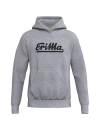 RETRO Hoody grau melange
