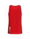 T&F WINGS Singlet rot/bordeaux