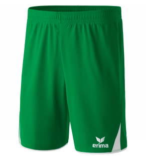 CLASSIC 5-C Shorts smaragd/weiß