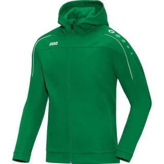 Hooded jacket Classico sport green 128