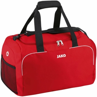 Sports Bag CLASSICO with side wet Compartments red