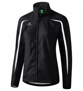Laufjacke schwarz/weiß