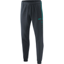 Polyester trousers Competition 2.0 anthracite/turquoise XL