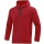 Kapuzenjacke Premium Basics rot meliert