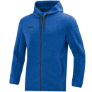 Hooded jacket Premium Basics royal melange L