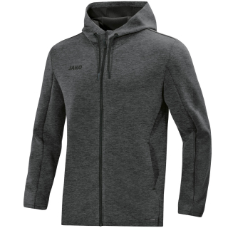 Hooded jacket Premium Basics anthracite melange S