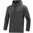 Hooded jacket Premium Basics anthracite melange 34