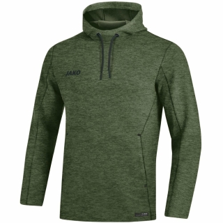 Hooded Sweater PREMIUM BASICS khaki melange