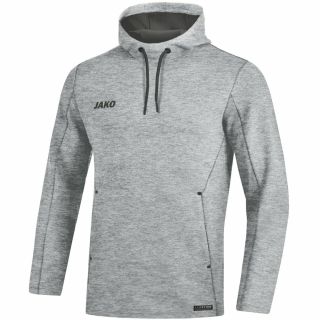 Hooded Sweater PREMIUM BASICS grey melange