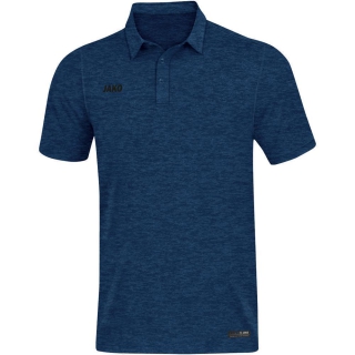 Polo Premium Basics seablue melange M