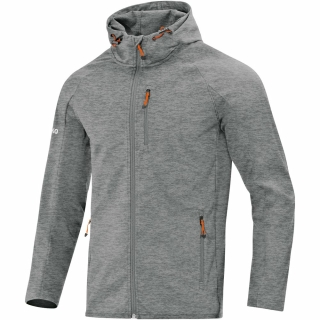 Softshell Jacket LIGHT grey melange