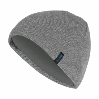 Knitted cap grey melange