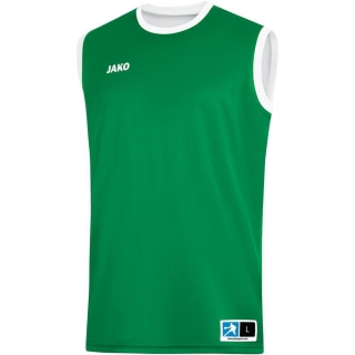 Reversible jersey Change 2.0 sport green/white XXS