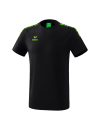 Essential 5-C T-shirt black/green gecko