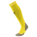 teamLIGA Stutzenstrumpf CORE Cyber Yellow-Puma Black