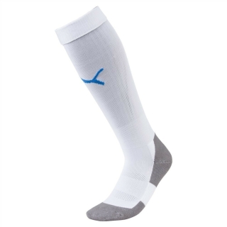Socks LIGA Core white/blue