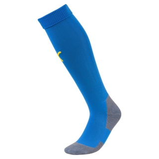 Team LIGA Socks CORE Electric Blue L-Cyber Yellow