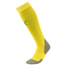 teamLIGA Stutzenstrumpf CORE Cyber Yellow-Electric Blue L