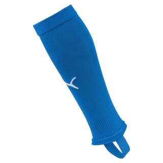 Team LIGA Stirrup Socks CORE Electric Blue Lemonade-Puma White