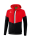Squad Track Top Jacket with hood red/black/white L